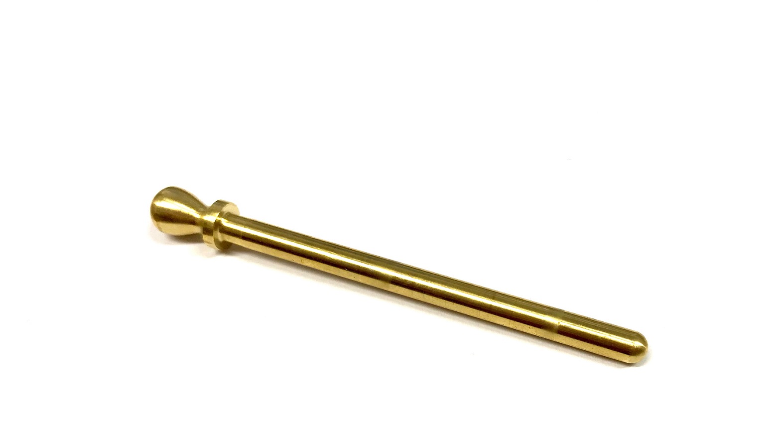 4mm Grand Piano Top Hinge Pin in Brass (ball end) The Piano Accessory