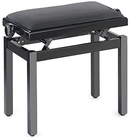 Acheter STAGG PS35 BKP SBK TABOURET PIANO NOIR BRILLANT - SKAI NOIR